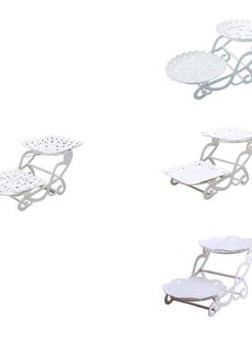 2 Ter Cake Dessert Holder Cupcake Pastry Bscut Tray Holde