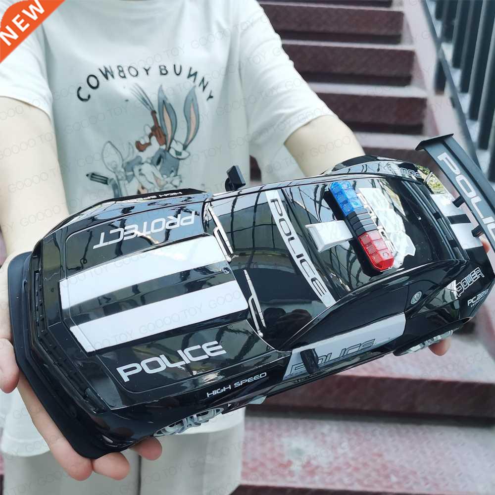 1/12 Big RC Car 2.4G Electric Car for Children Police Cars M