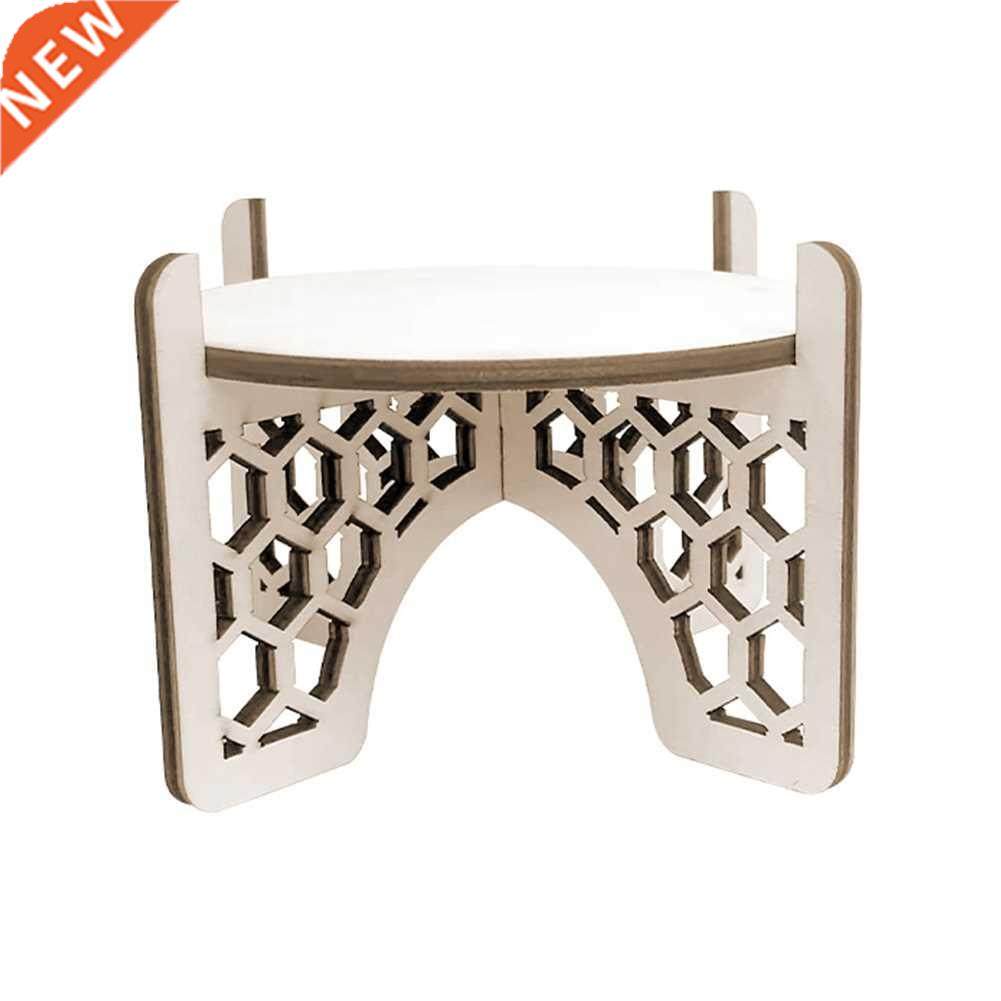 Wooden Plant Stand Flower Pot Base Holder Stool Balcony Flow