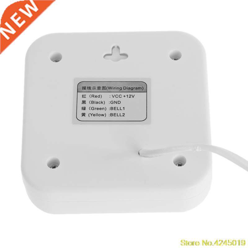 DC 12V Ring DING DONG Ringer Access Control Wired Doorbell E