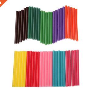 Melt Glue Stick 50Pcs Colorful Hot Adhesive For 7x100MM