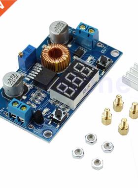 LED Driver With Red Voltmeter 5A CC/CV Power Step-down Charg