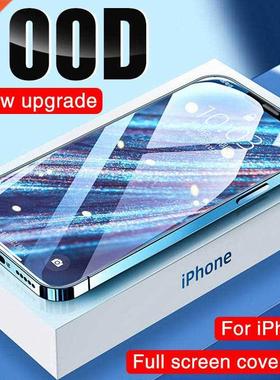 100D Full ver Tempered Glass for iPhone 11 12 13 Pro Max Scr