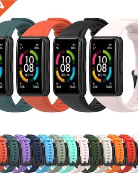 Colors Bracelet for HUAWEl Band 6 Sport Strap watch Silicone