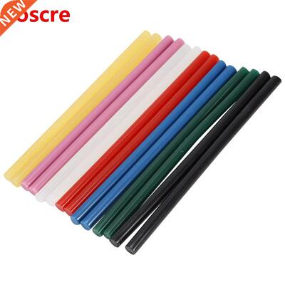 10Pcs/set Colorful Hot Melt Glue Sticks Adhesive  Craft F