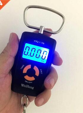 Portable Electronic Scale 45KG 10g Mini Travel Luggage Fishi