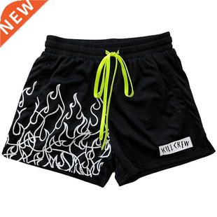 mesh Gym Shorts Summer Loose Men Casual New Bodybuilding