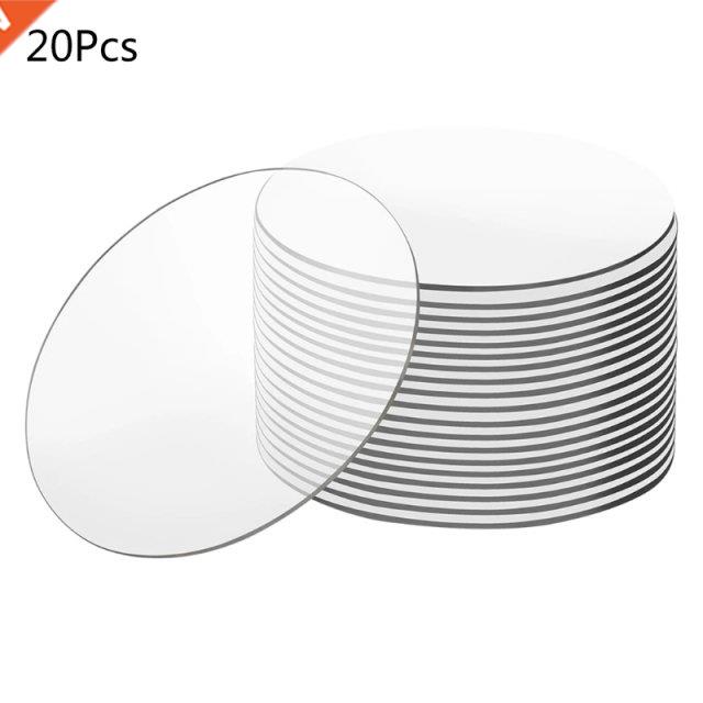 (30pcs/lot) 5cm Clear Extruded Acrylic Circle Acrylic Pendan