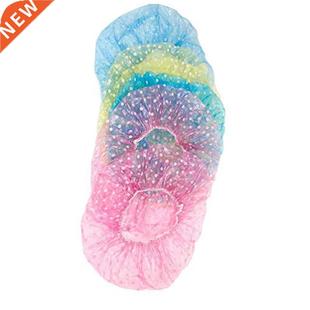 Shower Hair Hat Travel Bath Disposable Stretchy Pcs Caps