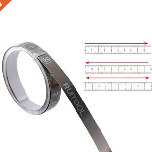 Black 1/2/3M Self-adhesive Tape Measure with Backing Table S