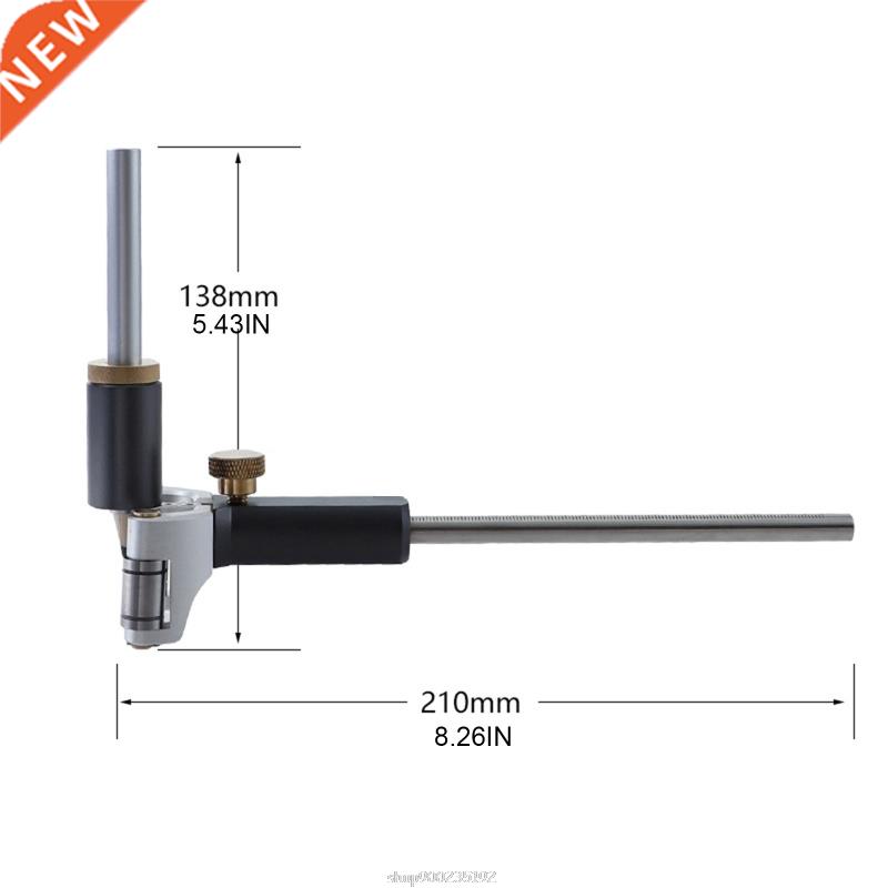 Two-in-one Adjustable Scriber Arc Parallel Line Drawing Tool
