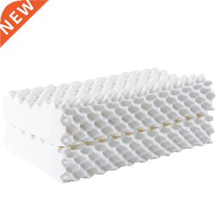 White Rectangle Thailand Natural Latex Bedding Pillow Soft a