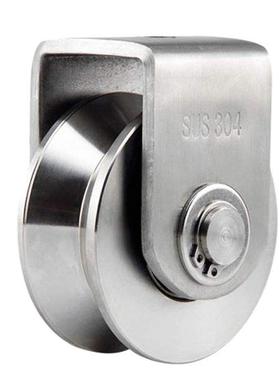 2 Inch V Type Pulley Roller 304 Stainless Steel Sliding Gate