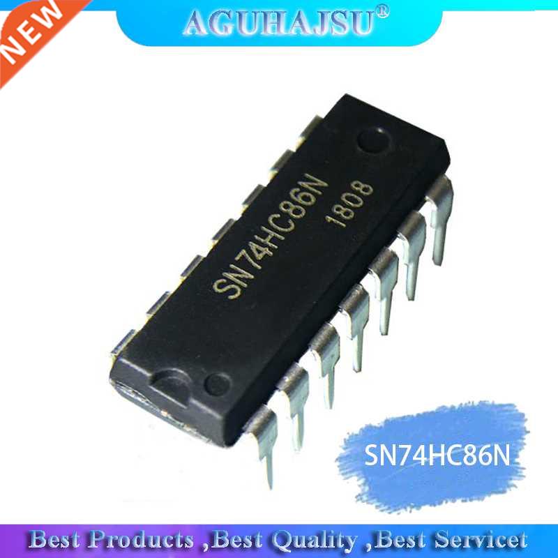 10PCS SN74HC86N DIP14 SN74HC86 DIP 74HC86N 74HC86 new and or