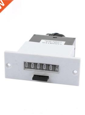 Plastic Shell DC 24V AC 220V LFC-6 6 Digits Pressing Reset E