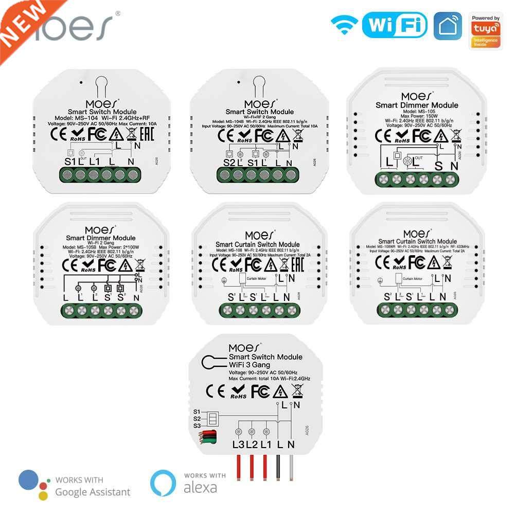 WiFi Smart Light Dimmer Module / Switch Module Smart Life Re