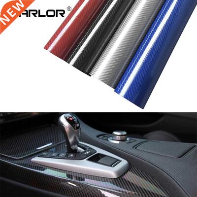 30x100cm 5D High Glossy Carbon Fiber Vinyl Wrap Film Auto C