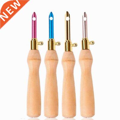 1pc New Adjustable Wooden Handle Embroidery Pen Embroidery P