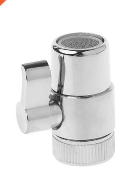 Brass 3-way Diverter Valve Faucet Connector Adapter Three He
