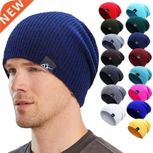 Men Breathab Coral Warm Caps Beanies Hat Fleece Cap Winter