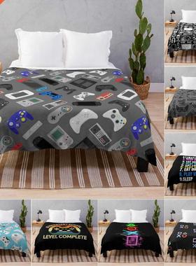 Gaming Throw Blanket Boy Gamer Blanket for Bed Sofa Couch De