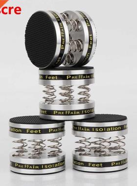 4xPreffair Insolation Feet Silver Aluminum Spring Speakers S