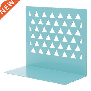 Metal Hollow Desktop Organizer Bookends Book Ends Support St