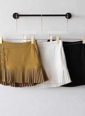 Autumn and winter new golf women's short skirt sports leisur