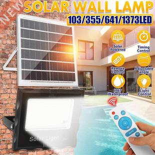 Lamp Outdoor For LED Waterproof Solar Control 2000W Remote