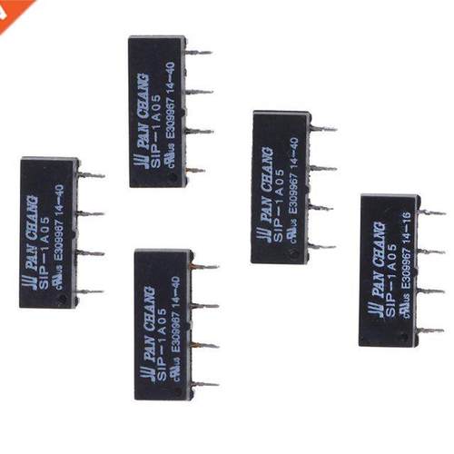 5PCS 5V Relay SIP-1A05 Reed Switch Relay For PAN CHANG Relay