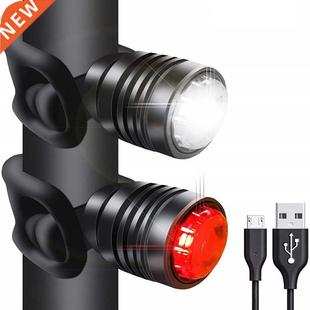 Bicycle Taillight Light USB Lighting LED Rechargeable Bike
