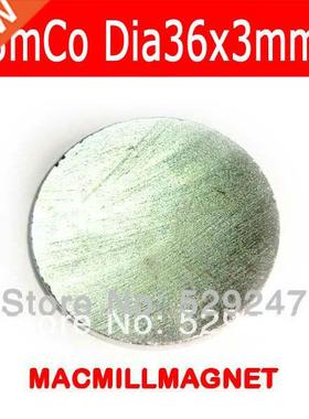 4pcs/pack, dia36x3mm Wholesale Brand New Rare-earth SmCo Per