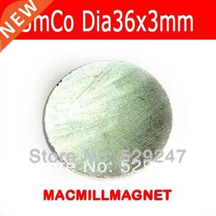Wholesale Brand SmCo pack Per earth dia36x3mm Rare 4pcs New