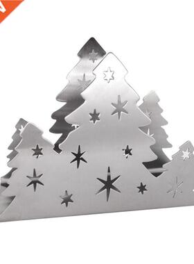 Stainless Steel Napkin Holder Tissue Stand Rack Paper Servie