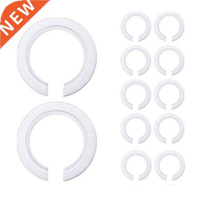 12Pcs Lamp Shade,E27 To E14 Hole Converter,Lampshade Ring Re