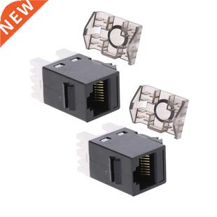 2Pcs UTP CAT6 Network Module RJ45 Connector Cable Adapter Ke