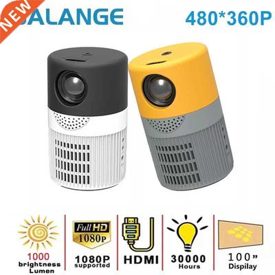 Mini Projector P400, 480*360 Support 1080P USB Mini Beamer F