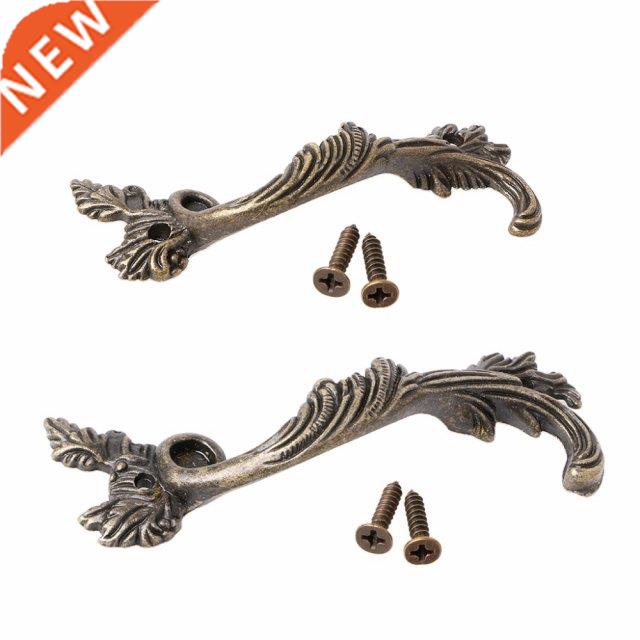 Cheap Striped Leaf Carved Kitchen Cabinet Drawer Pull Handle