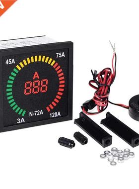 3-120A Ampere Meter Current Indicator Tester with Current Tr