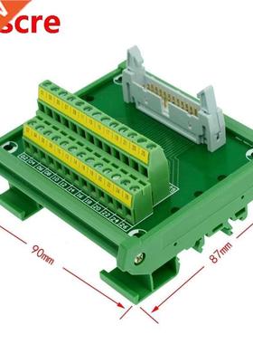 IDC26 male to 26P terminal block breakout board IDC2 conne6c
