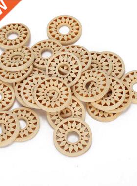 arts and crafts Wedding Decoration Gift 35mm Hollow Wood Pi