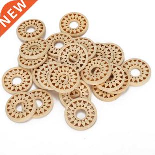 arts and crafts Wedding Decoration Gift 35mm Hollow Wood Pi