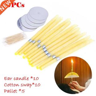 Wax Clean Removal 10pcs Beeswax Candles Natural Prop Ear