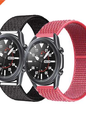 20/22mm strap For Samsung galaxy watch 3 45/41mm active 2 G