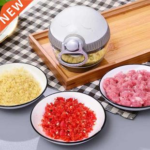 160ML Manual Meat Grinder Hand-power Food Chopper Mincer Mix