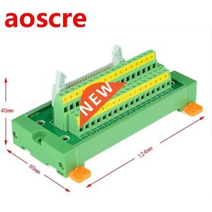 terminal block breakout connector IDC34 board male