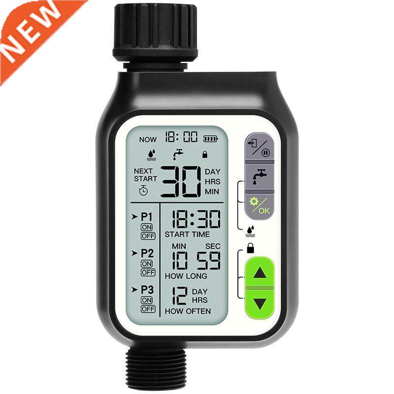 DWZ Waterproof Watering Timer with Rain Sensor Irrigation Ti
