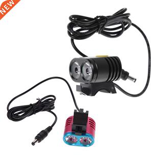 CREE XML2 LED 6000Lm Dual Headlight Coated Glass Lens Headba