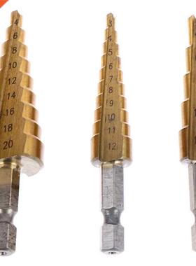 3pcs/set eel Titanium Coated ep Drill Bits 3-12mm 4-12mm