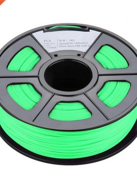 1.75mm Glow in the Dark PLA 3D Printer Filament - 1kg Spool